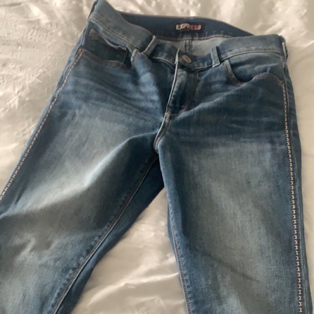 Express cropped jeans size 2